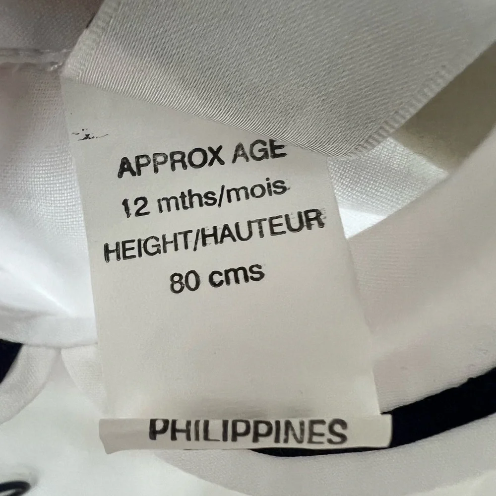 Sarah Louise white poplin